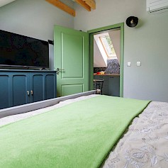 Apartma Žaga za 4 osebe s pogledom na žago